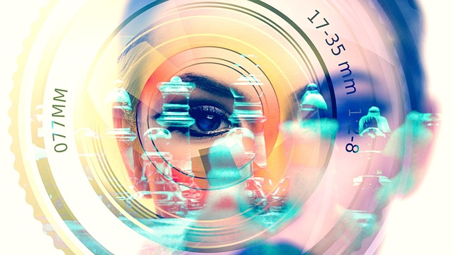 Abstract digital landscape representing creative vision.